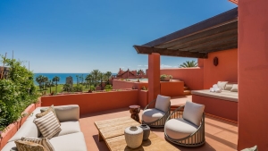 Beachfront Duplex Penthouse at Torre Bermeja