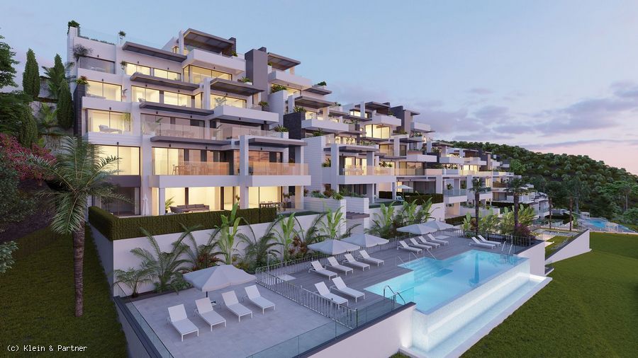 New Development Aqualina Residences South facing apartments with sea views